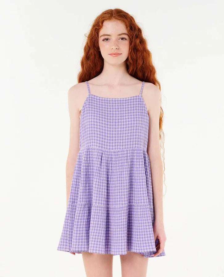 Neon Isles Woven Dress girls  Parrot Surf & Skate