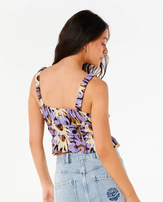 Top bañado por el sol