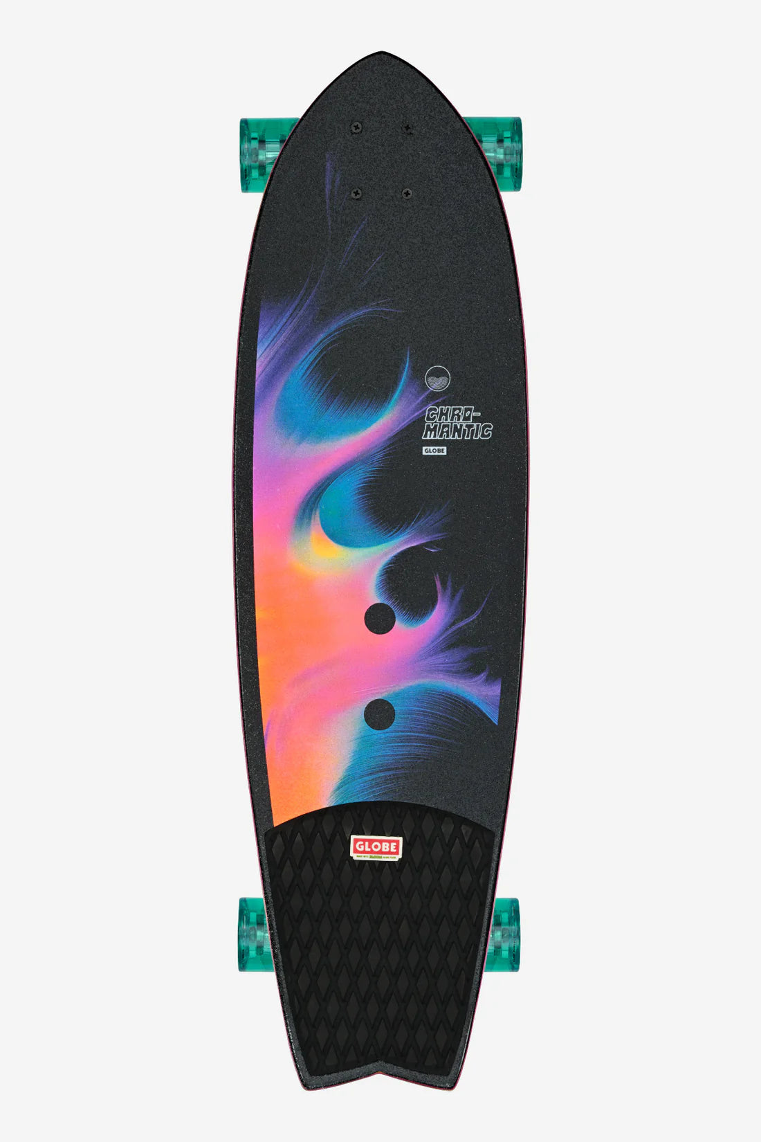 Globe Chromantic 33 inch cruiser skateboard Sea Devil graphic