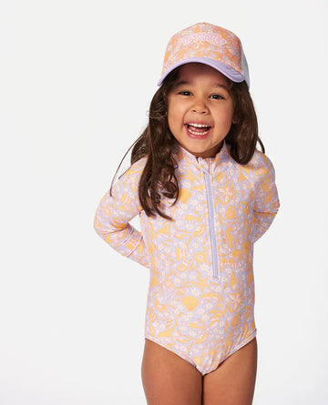 Rainbow Tide L/S Surfsuit girls