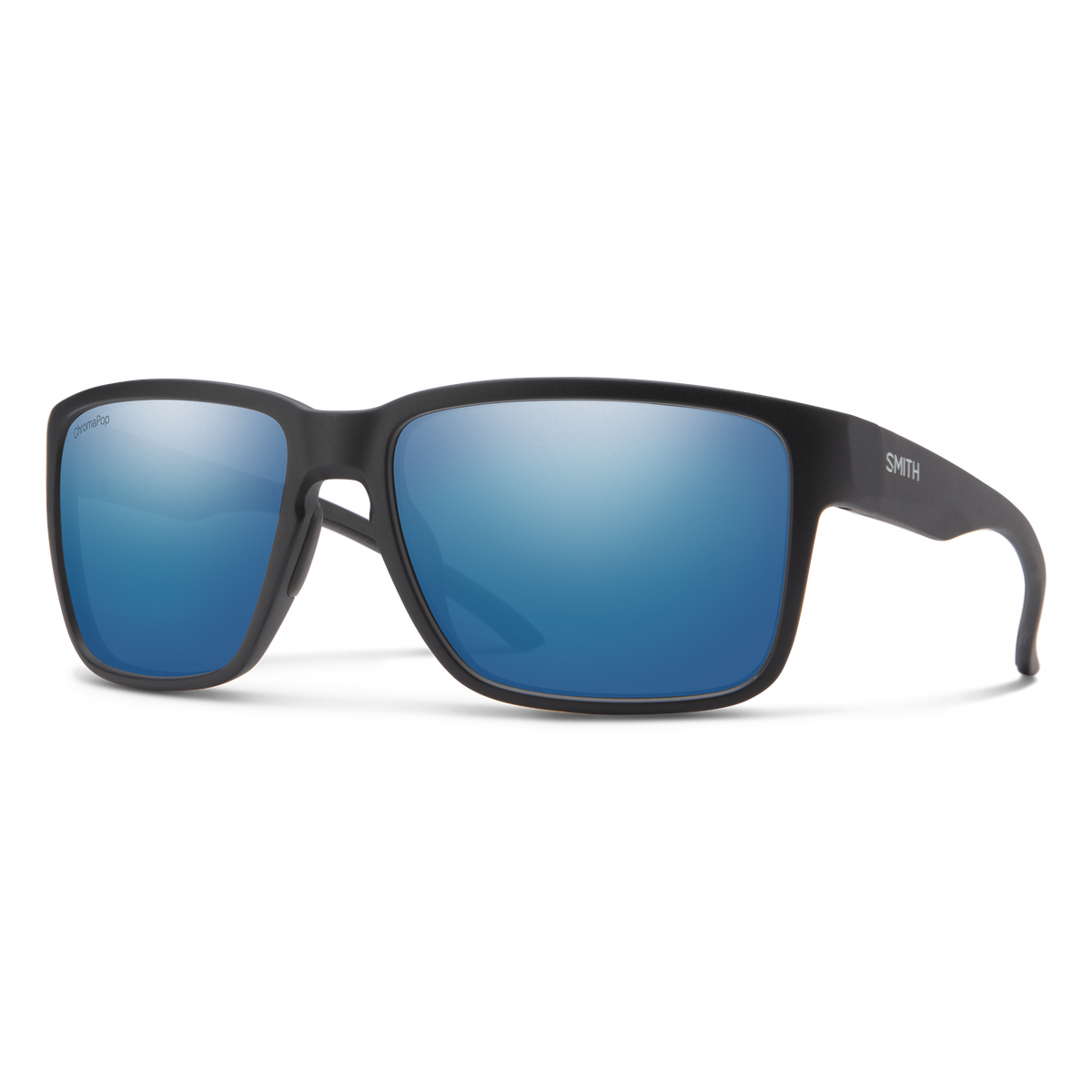 Smith Emerge Matte Black / ChromaPop Polarized Blue Mirror