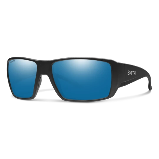 Smith Guides Choice XL Glass ChromaPop sunglasses matte black blue