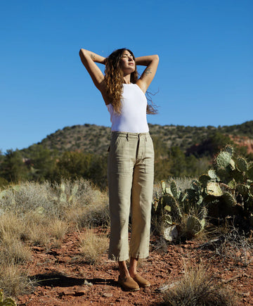Sojourn Ribbed Tank Top