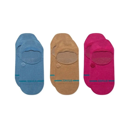 WMS Icon No Show 3 Pack Sock