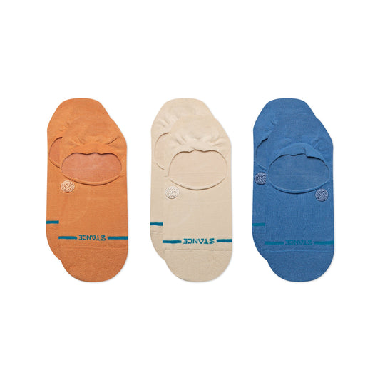 Icon No Show 3 Pack Sock - Mango