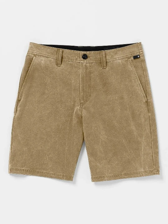 Stone Faded Hybrid Short