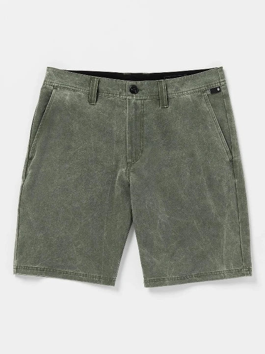 Stone Faded Hybrid Short