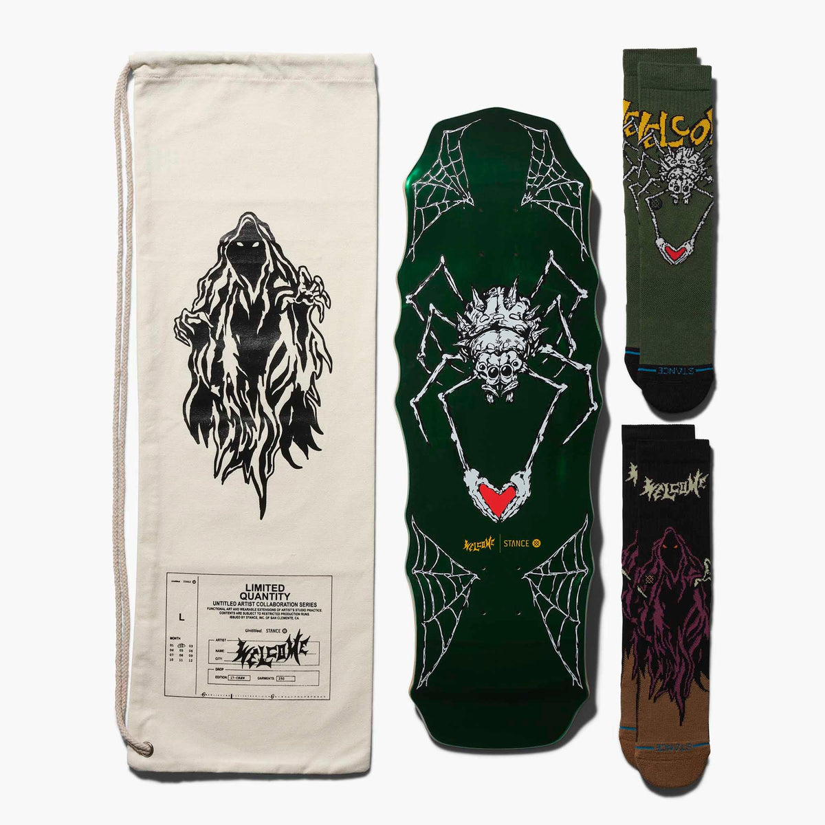 Welcome x Stance Untitled Deck Box Set