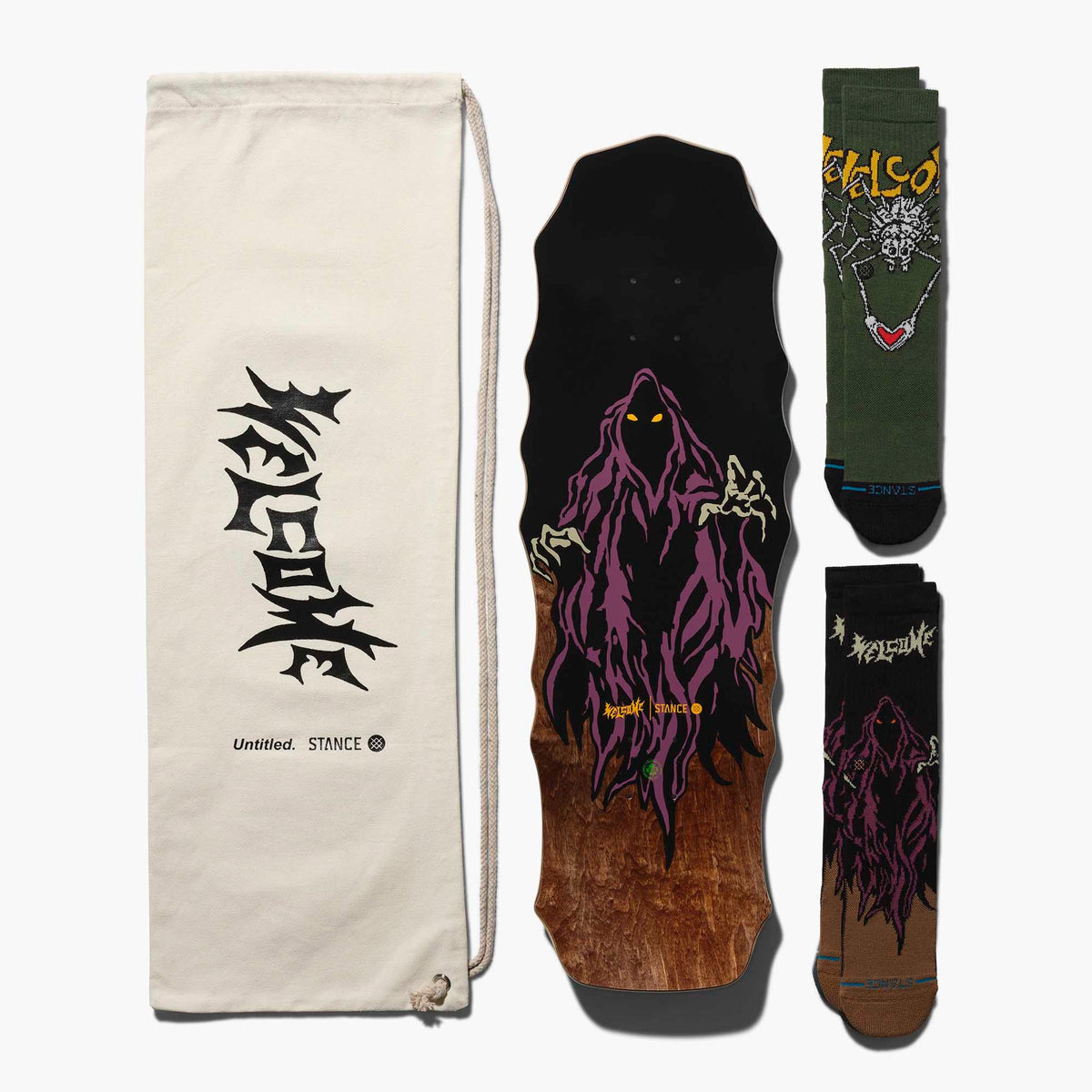 Welcome x Stance Untitled Deck Box Set