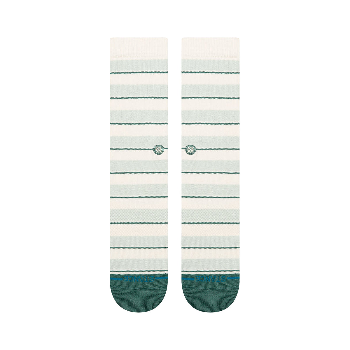Stance Striped It Crew Sock – Teal