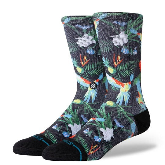 Calcetines con diseño de jaula de pájaros