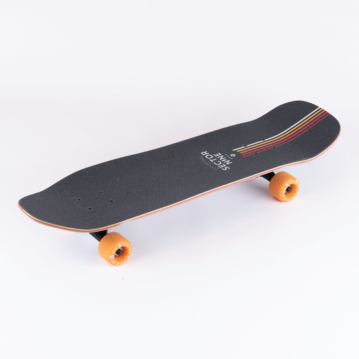 Sector 9 Abandon Shredder 31.5 inch complete skateboard top angle view