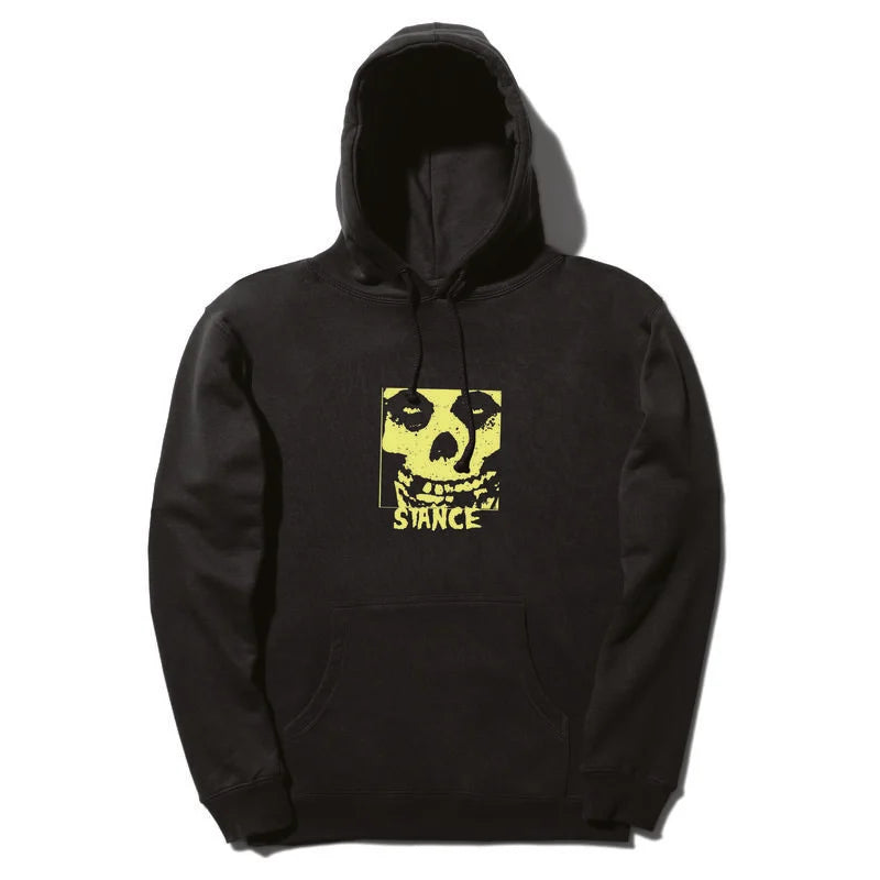 Sudadera con capucha Stance x Misfits – Sudadera con capucha gráfica negra