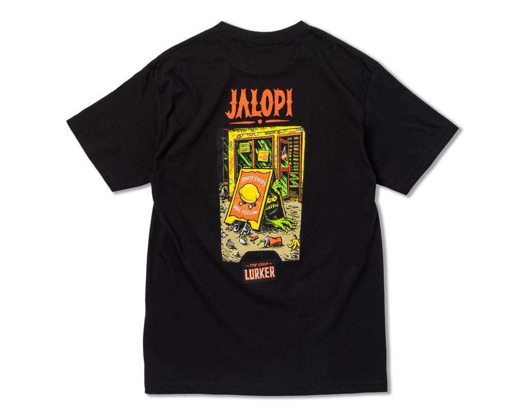 Anti Hero Skate Shop Day Lurker tee black graphic t shirt