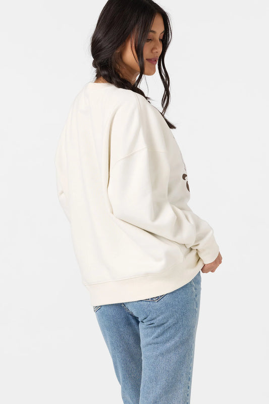 Ariah Hawaii Oversized Crew Neck Fleece O'neill