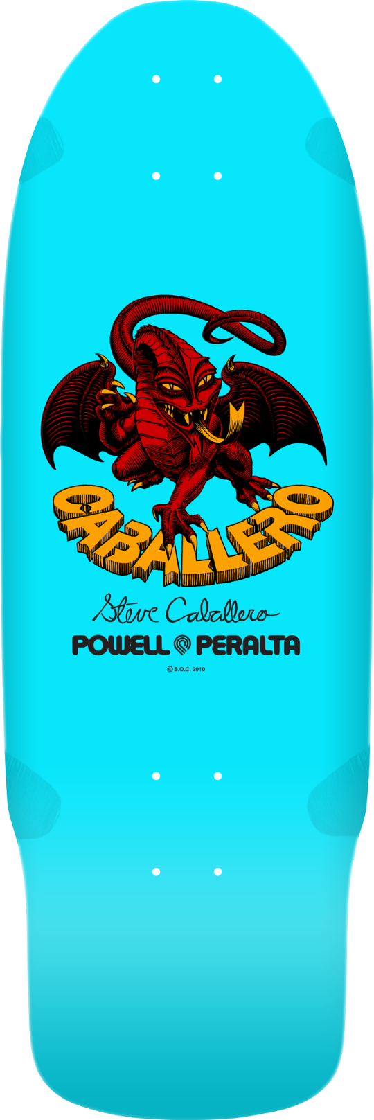 Bones Brigade Series 15 Caballero skateboard deck light blue reissue
