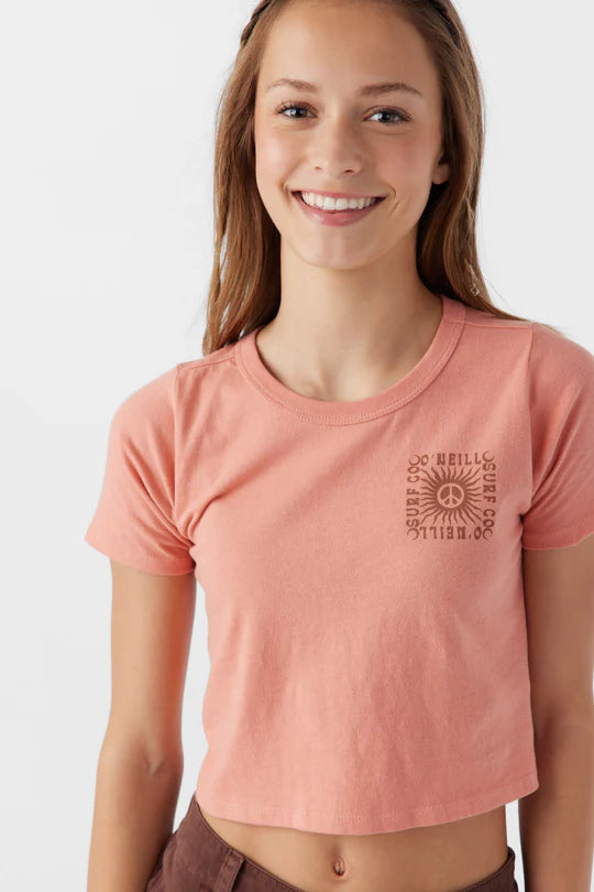 Camiseta Menina Raios da Paz
