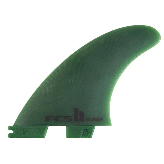 FCS II Neo Carver surfboard fins sage medium thruster