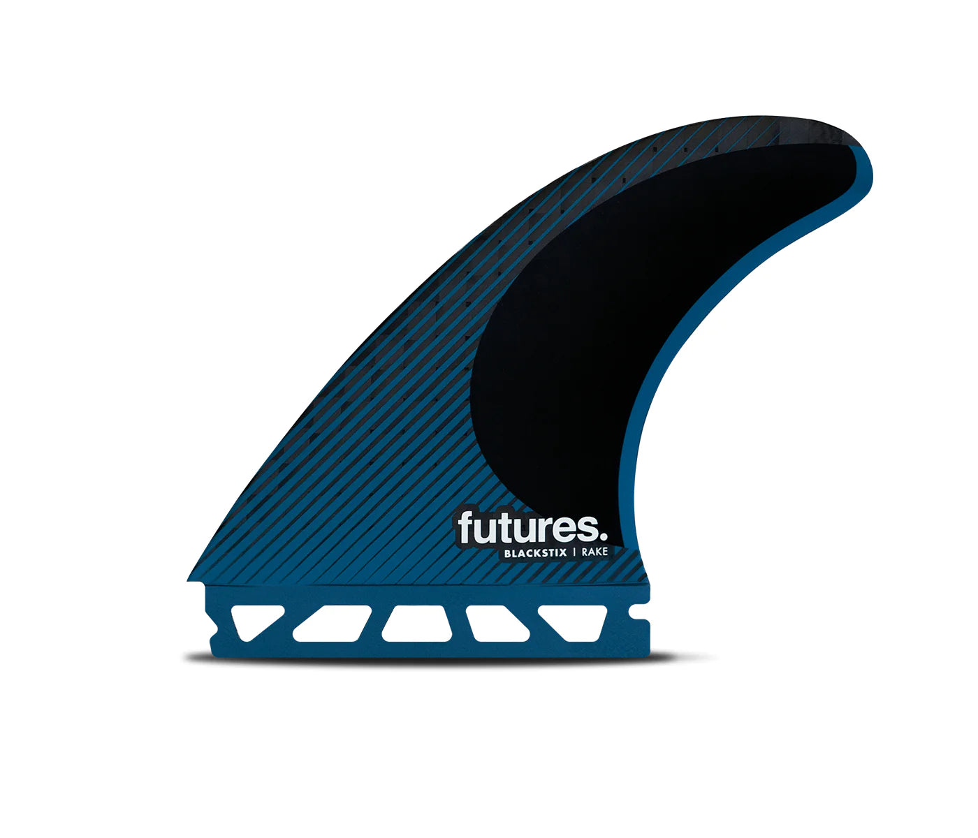 Futures R8 Blackstix Thruster fins blue large