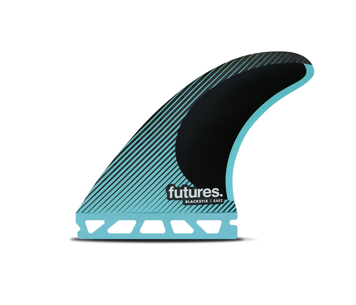 Futures R4 Blackstix Thruster fins blue small