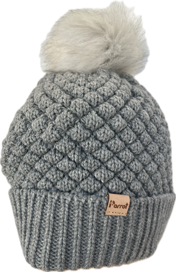PSS C23 Beanie HGR/SNOW