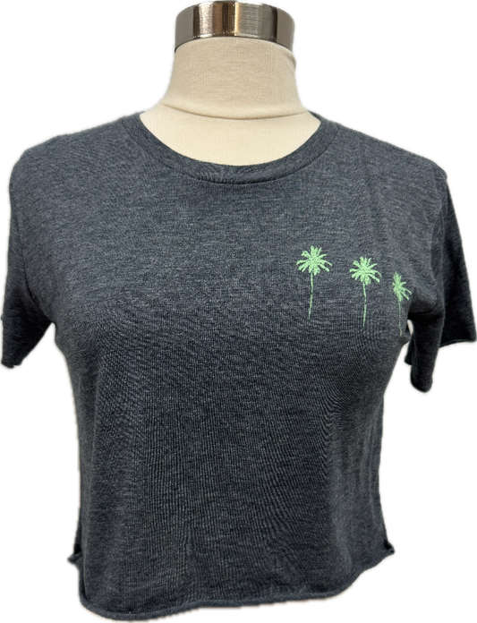 PSS Neon Palm Crop Tee