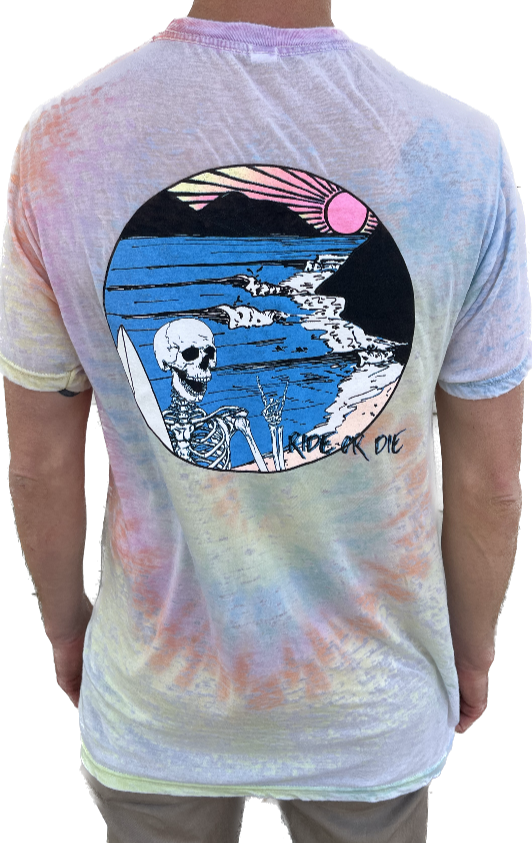 Parrot Surf Shop PSS Ride or Die Tee, festival