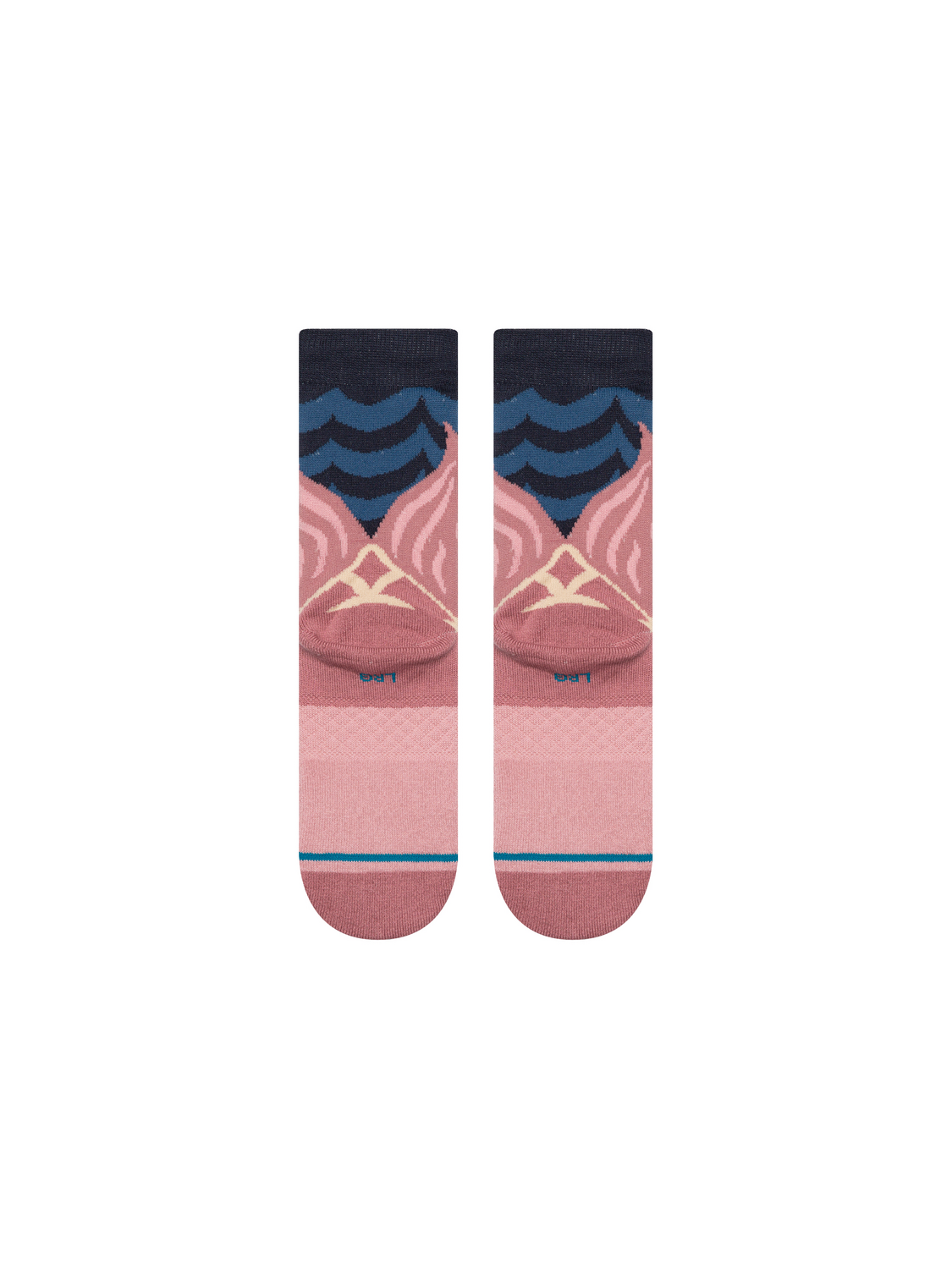 Stance Make A Splash Kids Crew Sock – Dusty Rose