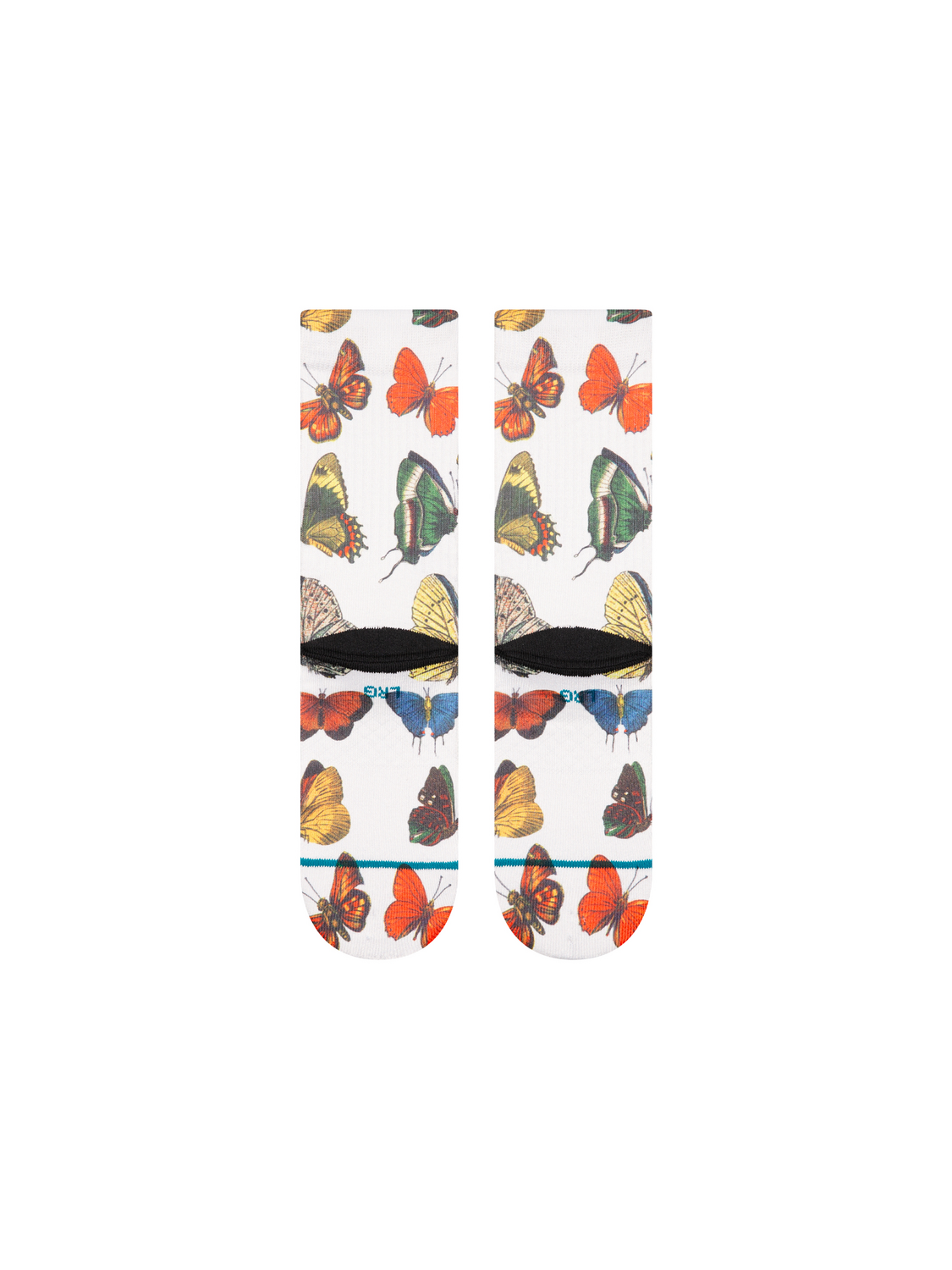Stance Flutterby Kids Crew Sock – Canvas