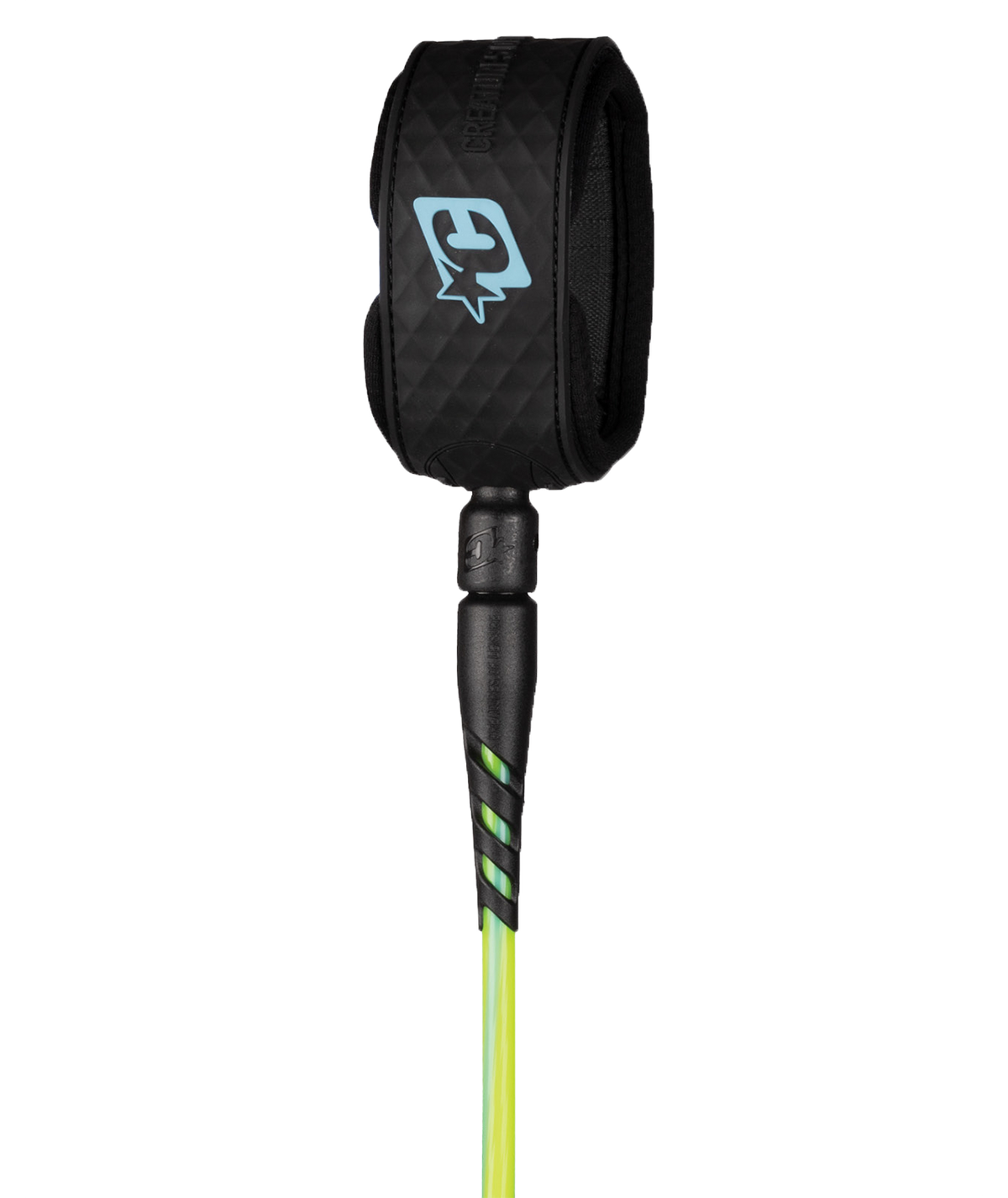 Creatures Reliance 2.0 Medium 6ft Leash Pine Lime Twist Black