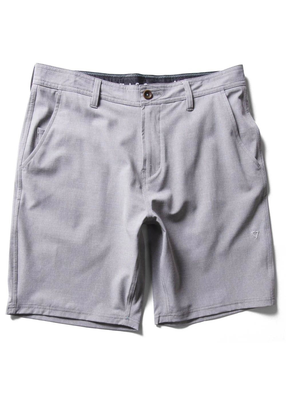 Vissla Fin Rope Hybrid 19.5 inch Short, gray men’s stretch walkshort size 29