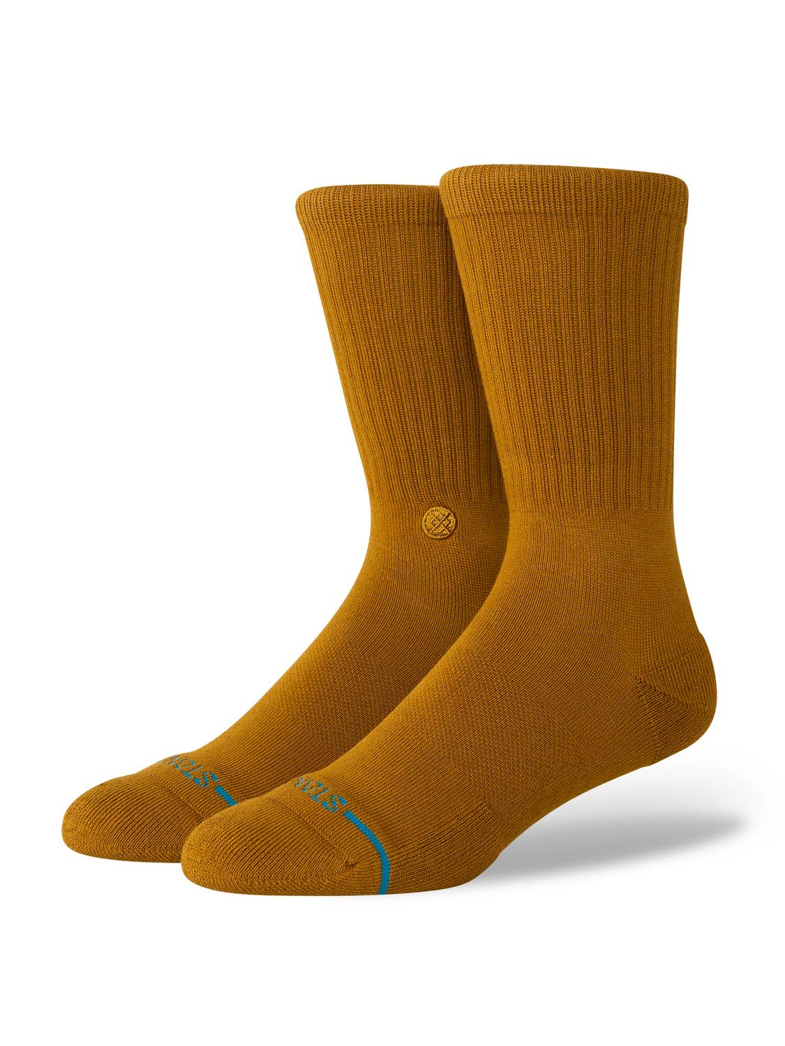 Stance Icon Sock – Ice Blue, Indigo, BLS, Gold Canvas, DRY, White Black