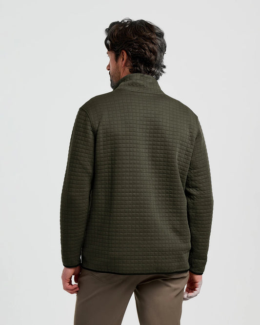 Free Fly Downvalley Quarter Zip - Dark Forest