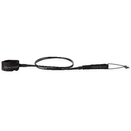 Dakine 5ft x 3/16 Pro Comp surf leash irons black durable cord