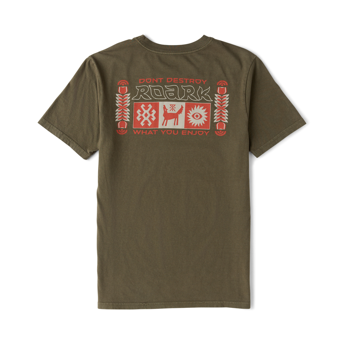 Roark Enjoy Nature Premium Tee - Military