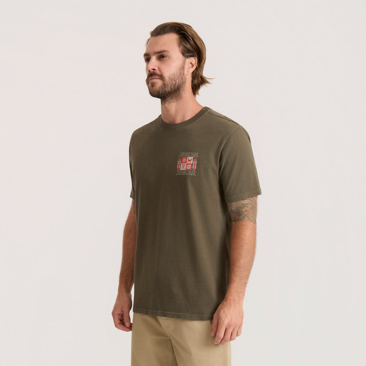 Roark Enjoy Nature Premium Tee - Military