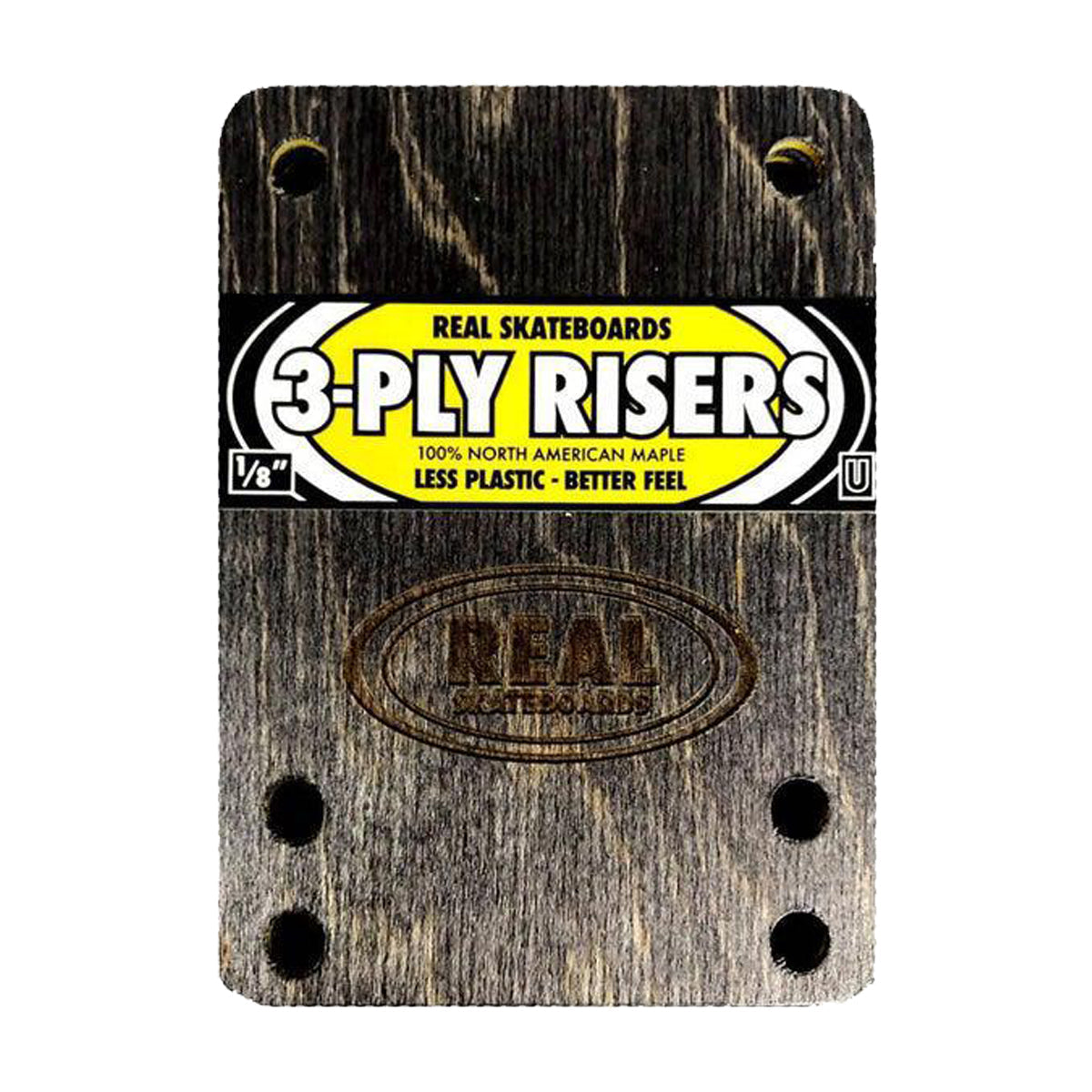 Real 3-Ply Wood Risers 1/8"