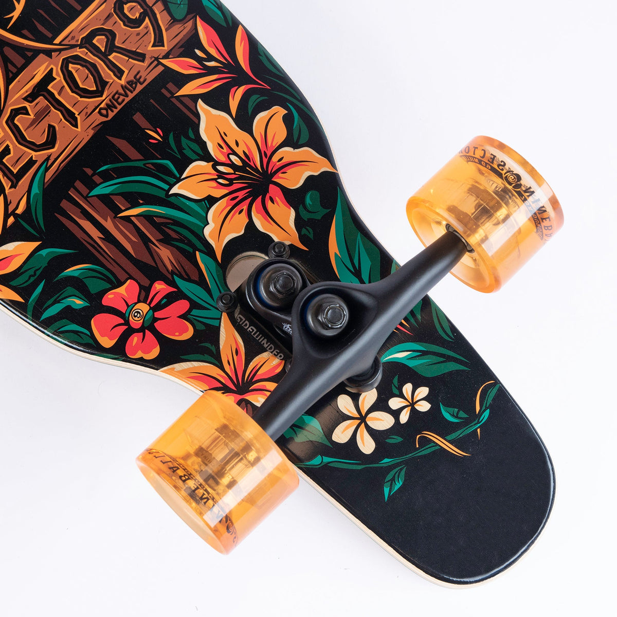 Sector 9 Striker Viper 36.5 inch complete skateboard bottom graphic