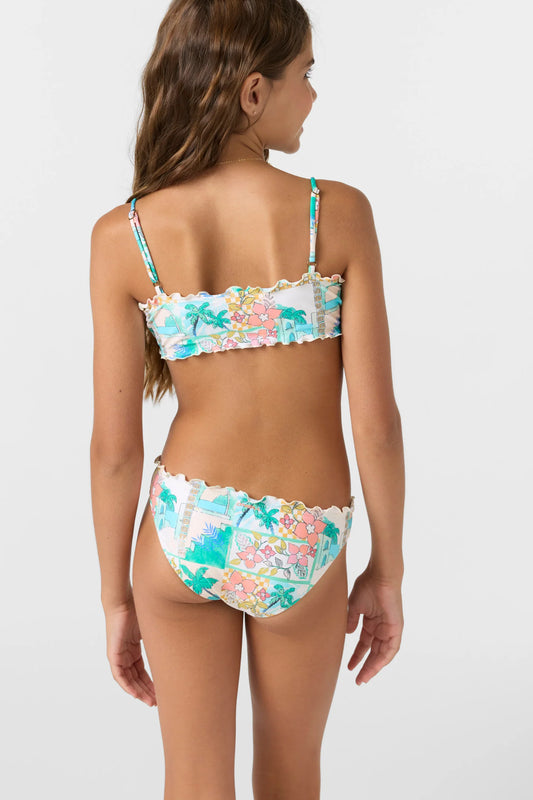 Maritime Ruffle Edge Set girls