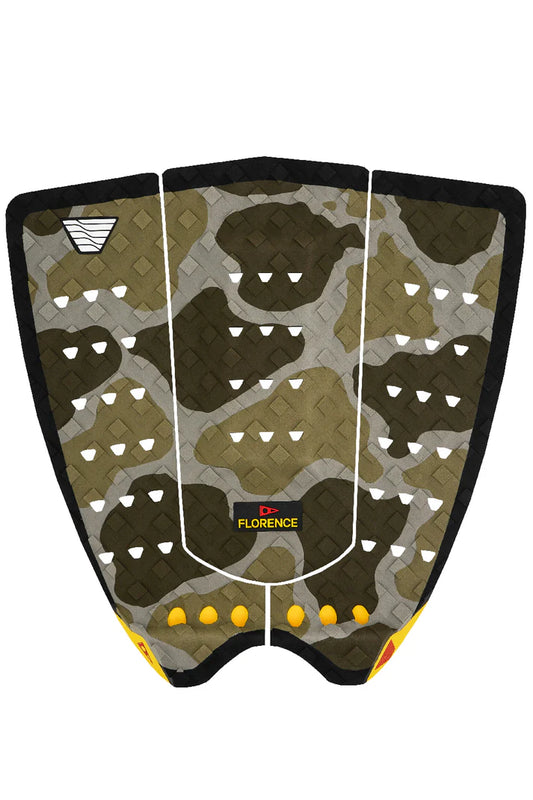Veia JJF Pro Round surf traction pad Florence camo