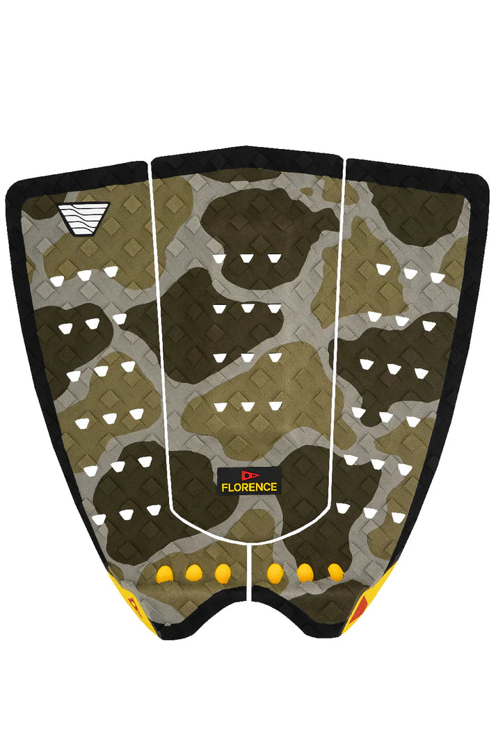 Veia JJF Pro Round surf traction pad Florence camo