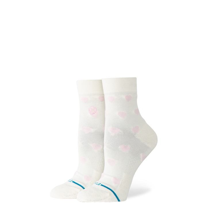 Stance Womens Hearts Lowrider Sock – Ivory