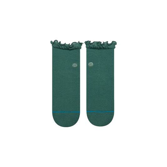Stance Womens Ruffle Icon Quarter Sock – Teal