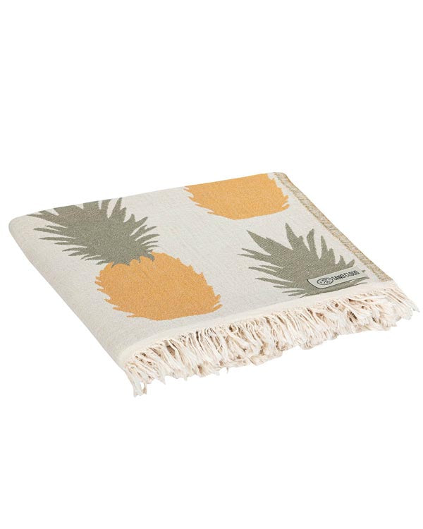 Sand Cloud Pineapple Towel - Natural