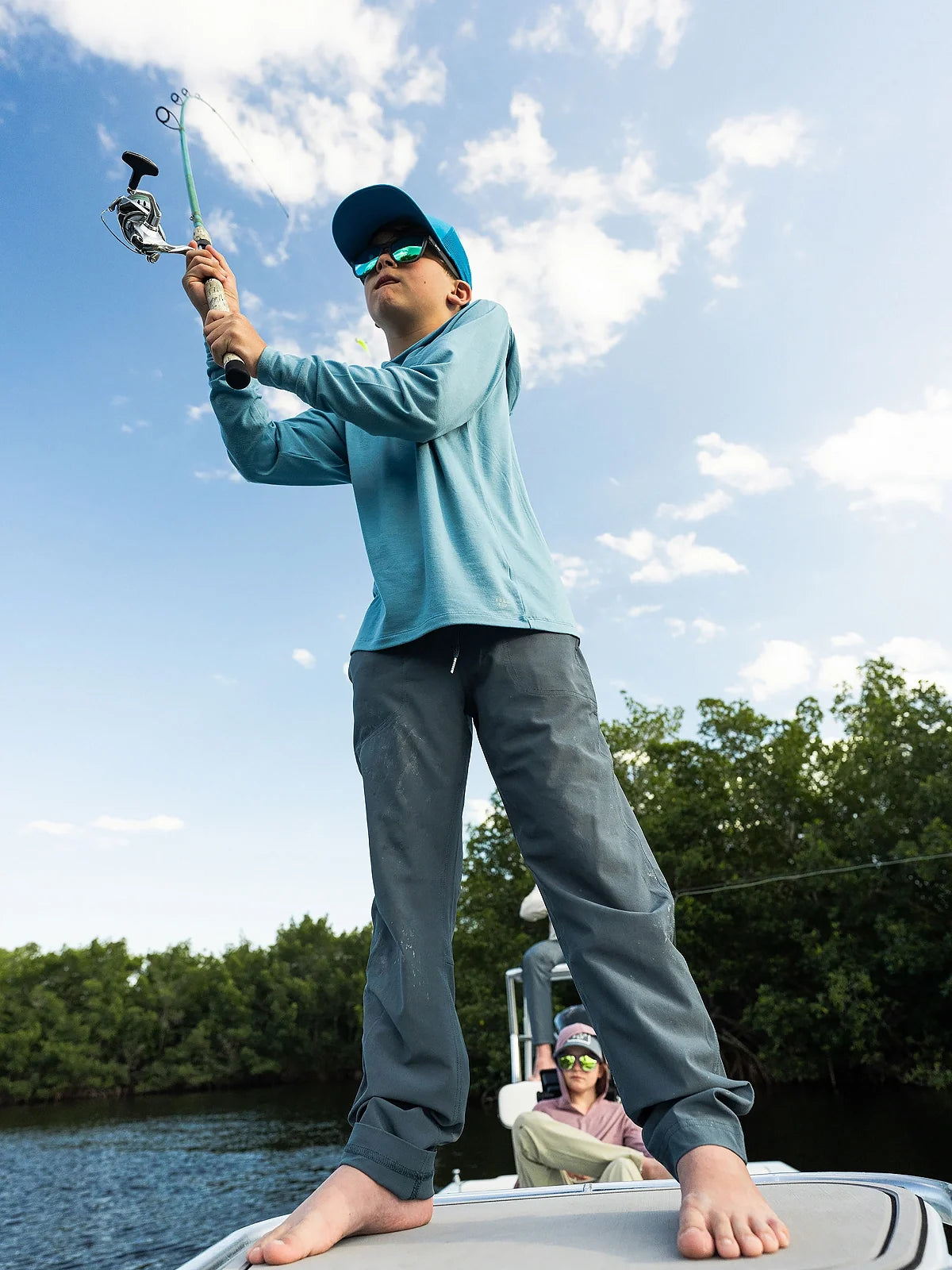 Free Fly Youth Breeze Pant lifestyle