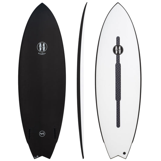 Black Baron PU surfboard