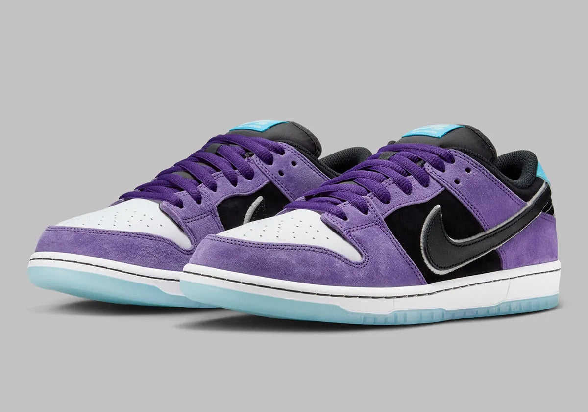 Nike SB Dunk Low Pro x Hayley Wilson Black and Court Purple