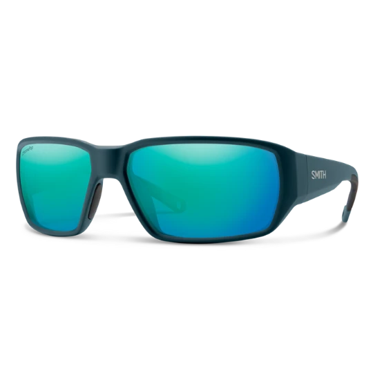 Smith Hookset ChromaPop Glass sunglasses matte tortoise green polarized