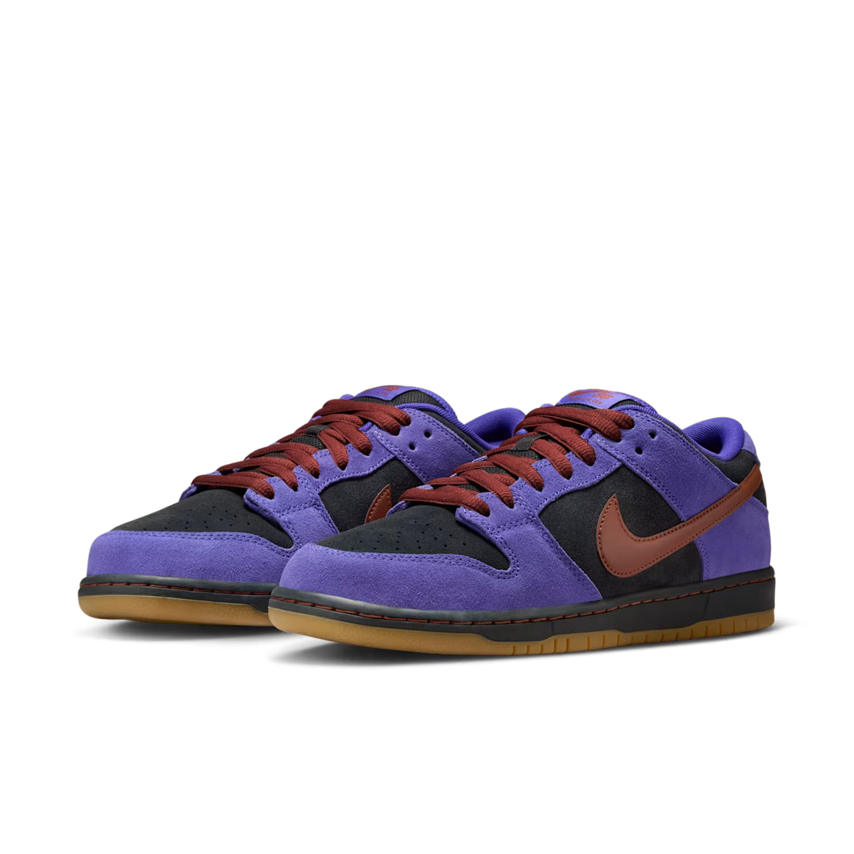 Nike SB Dunk Low Pro Persian Violet e Off Noir