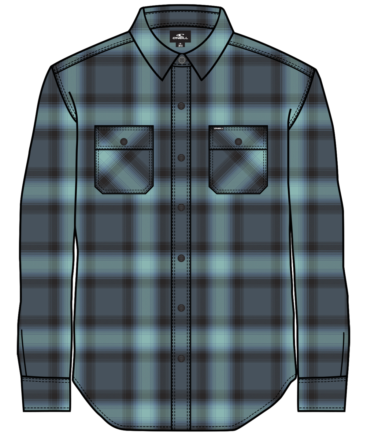 Glacier Plaid SuperFleece